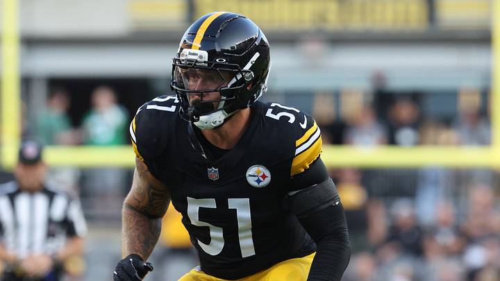 Aug 21, 2026; Pittsburgh, Pennsylvania, USA; Pittsburgh Steelers linebacker Nick Herbig (51) defends against the New York Jets during the first quarter at Acrisure Stadium. Mandatory Credit: Charles LeClaire-Imagn Images Aug 21, 2026; Pittsburgh, Pennsylvania, USA; Pittsburgh Steelers linebacker Nick Herbig (51) defends against the New York Jets during the first quarter at Acrisure Stadium. Mandatory Credit: Charles LeClaire-Imagn Images