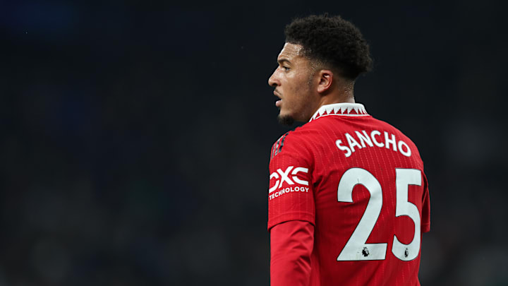Jadon Sancho traf unter der Woche gegen die Spurs