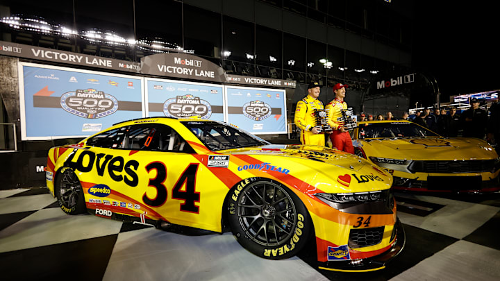 Michael McDowell, Front Row Motorsports, Joey Logano, Team Penske, Daytona 500, Daytona International Speedway, NASCAR 