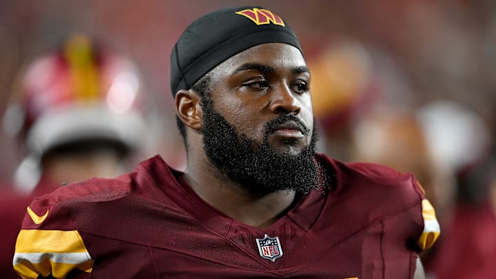 Washington Commanders defensive lineman Johnny Newton