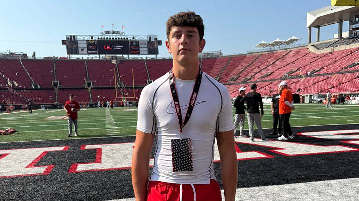 West Chester (Oh.) Lakota West tight end Xavier Ratica