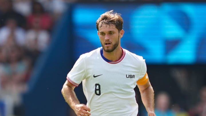 Tanner Tessmann has captained the United States at the Paris 2024 Olympics Tanner Tessmann has captained the United States at the Paris 2024 Olympics