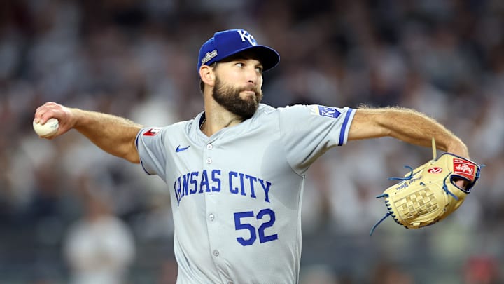 Kansas City Royals pitcher Michael Wacha