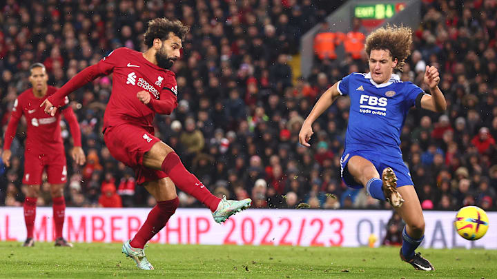 Leicester e Liverpool fecham a rodada 36 da Premier League 2022/23. Leicester e Liverpool fecham a rodada 36 da Premier League 2022/23.