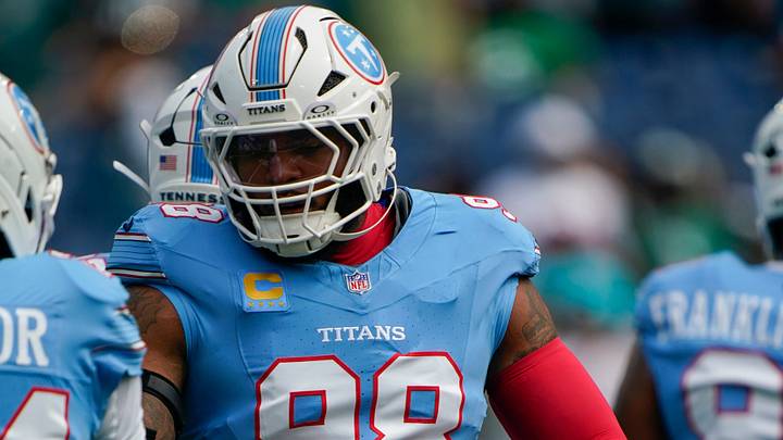 Tennessee Titans defensive tackle Jeffery Simmons Tennessee Titans defensive tackle Jeffery Simmons