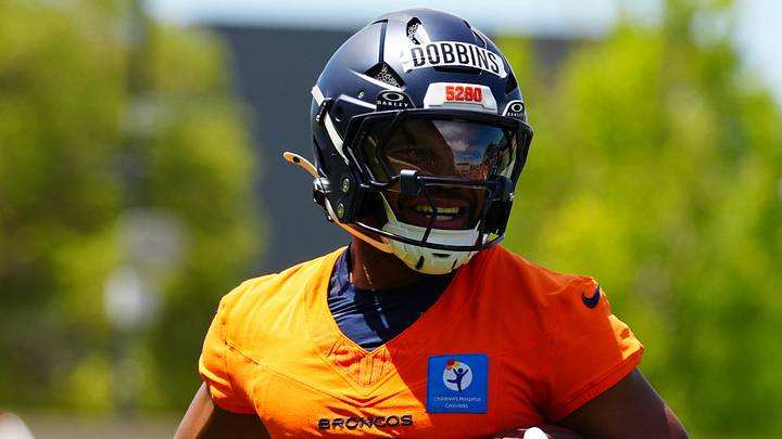 Denver Broncos 2025-2026 running back J.K. Dobbins 
