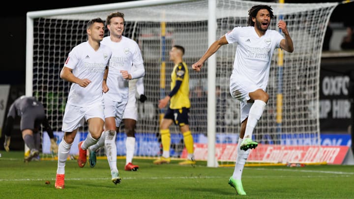 Arsenal made it past Oxford United in the FA Cup third round