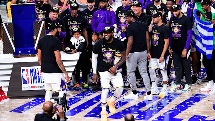 Los Lakers se llevaron el anillo de NBA en 2020 