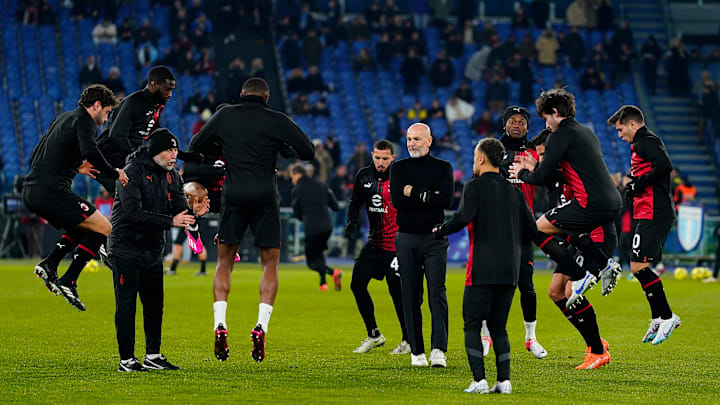 Stefano Pioli, tecnico del Milan Stefano Pioli, tecnico del Milan