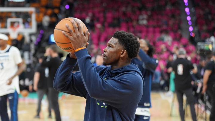 Minnesota Timberwolves guard Anthony Edwards.