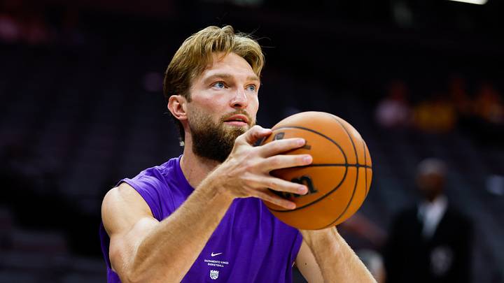 Oct 5, 2026; Sacramento, California, USA; Sacramento Kings forward Domantas Sabonis (11) warms up before the game against the Los Angeles Lakers at Golden 1 Center. Mandatory Credit: Sergio Estrada-Imagn Images Oct 5, 2026; Sacramento, California, USA; Sacramento Kings forward Domantas Sabonis (11) warms up before the game against the Los Angeles Lakers at Golden 1 Center. Mandatory Credit: Sergio Estrada-Imagn Images
