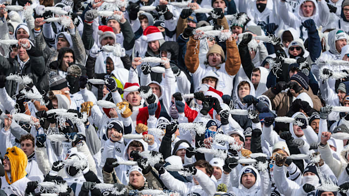 University Park, Pennsylvania, USA; Penn State Nittany Lions fans