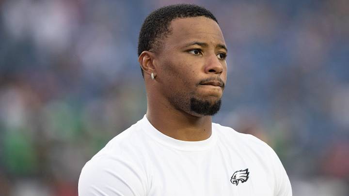 Philadelphia Eagles running back Saquon Barkley