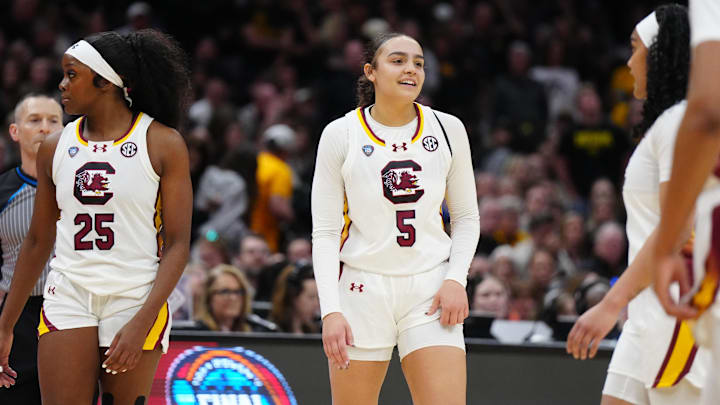South Carolina basketball guard Tessa Johnson