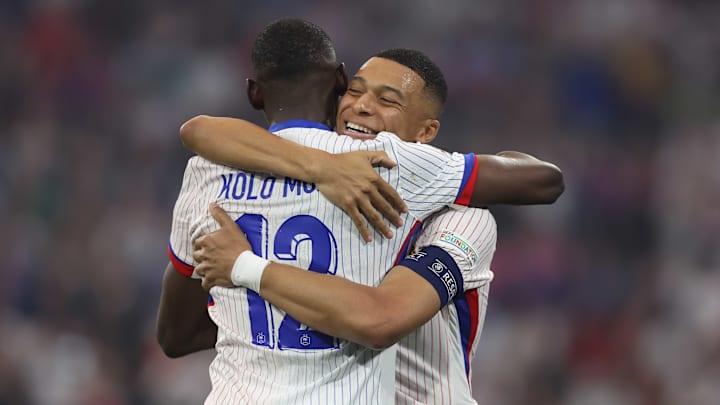 Kolo Muani et Mbappé, équipe de France