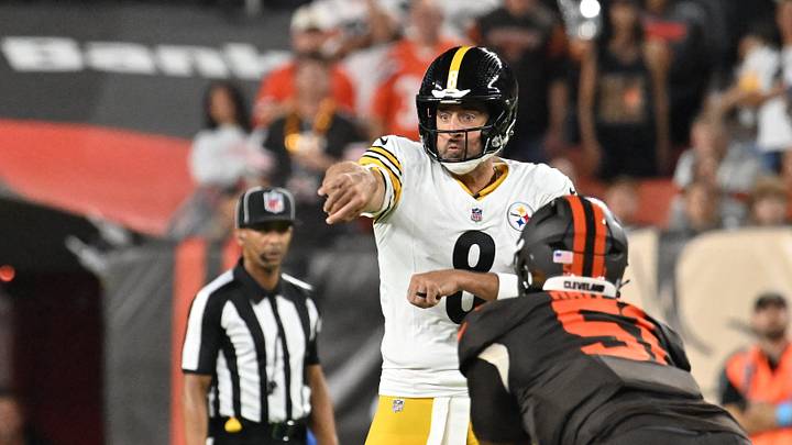 Aaron Rodgers and the Steelers are home favorites against the Browns. Aaron Rodgers and the Steelers are home favorites against the Browns.