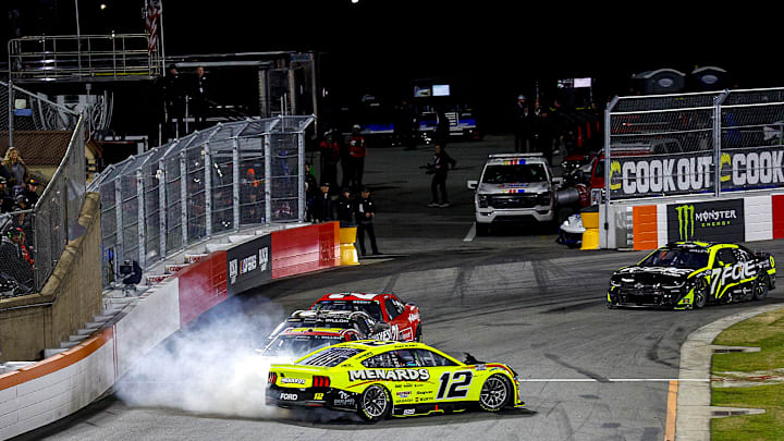 Ryan Blaney, Team Penske, Cook Out Clash, Bowman Gray Stadium, NASCAR