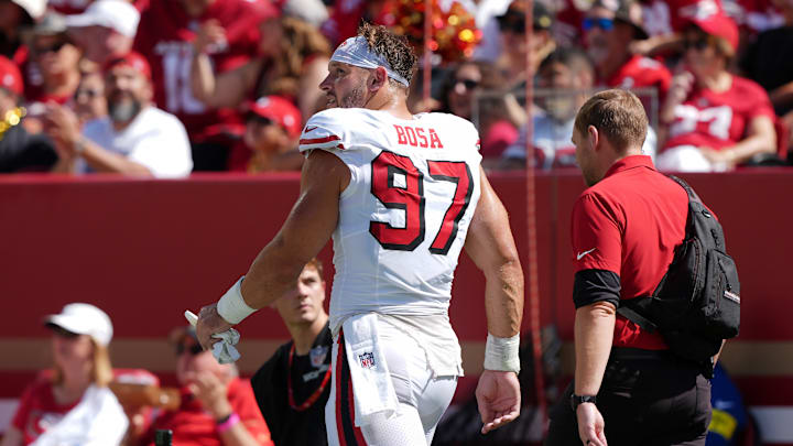 San Francisco 49ers edge rusher Nick Bosa