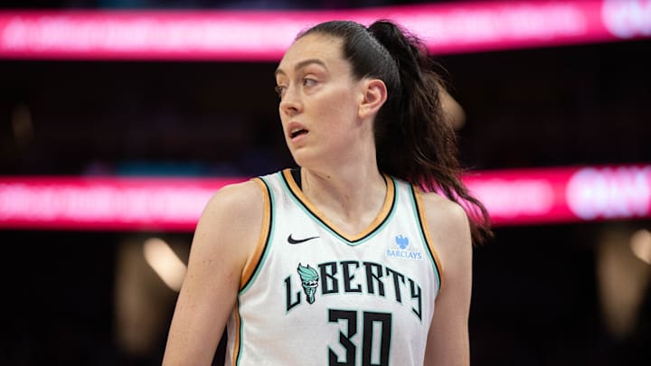 New York Liberty forward Breanna Stewart.