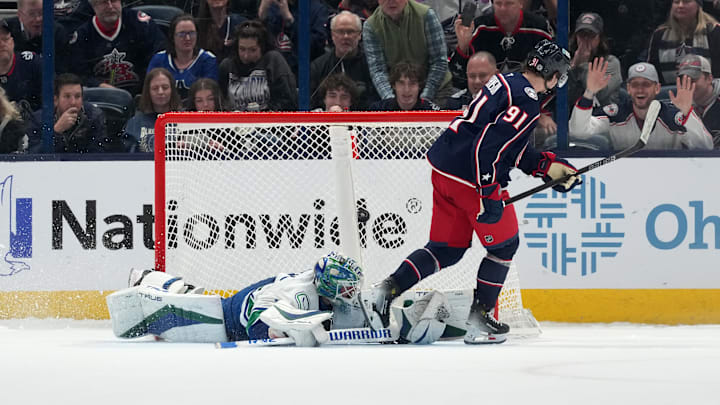 Vancouver Canucks v Columbus Blue Jackets
