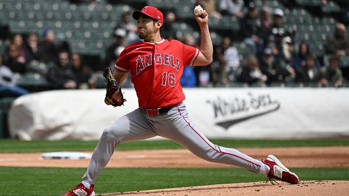 Los Angeles Angels pitcher Yusei Kikuchi.