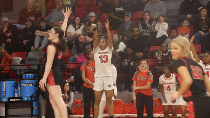 Hoover defeated Albertville in AHSAA Elite Eight in the Northeast Regional in Jacksonville, Alabama on Thursday, February 20, 2025. (Maxwell Donaldson, The Gadsden Times)
