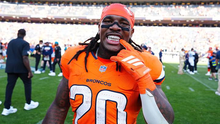 Denver Broncos running back Jonah Coleman (20) celebrates on the field after defeating the Jacksonville Jaguars at Empower Field at Mile High. Mandatory Credit: Ron Chenoy-Imagn Images Denver Broncos running back Jonah Coleman (20) celebrates on the field after defeating the Jacksonville Jaguars at Empower Field at Mile High. Mandatory Credit: Ron Chenoy-Imagn Images