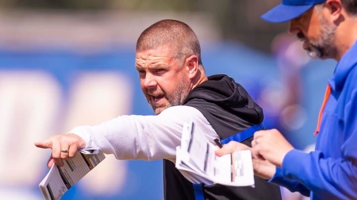 Florida Gators head coach Billy Napier may have picked the wrong schedule to need a breakthrough season. Florida Gators head coach Billy Napier may have picked the wrong schedule to need a breakthrough season.