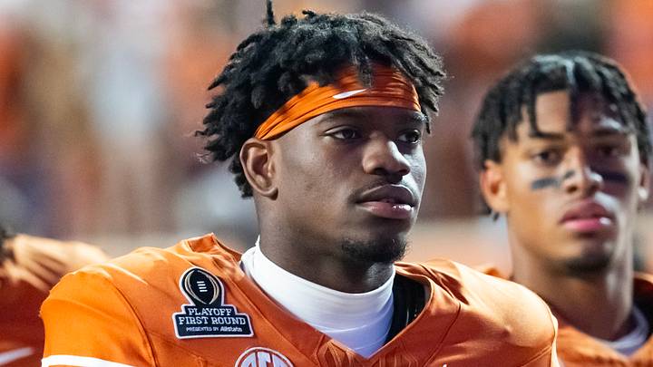Texas Longhorns defensive back Xavier Filsaime (17) against the Clemson Tigers during the CFP National playoff first round at Darrell K Royal-Texas Memorial Stadium. 