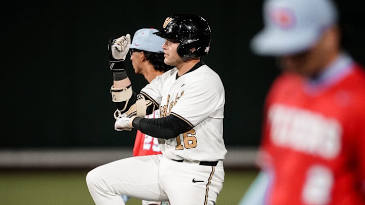 Vanderbilt players had plenty to celebrate throughout Tuesday night's 9-2 victory against Dayton.