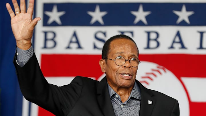 Rod Carew 2021 National Baseball Hall of Fame Induction Ceremony