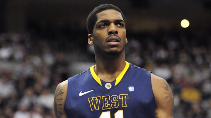Feb 05, 2011; Philadelphia, PA, USA; West Virginia Mountaineers forward John Flowers (41) during the second half against the Villanova Wildcats at the Wells Fargo Center. Villanova defeated West Virginia 66-50. Mandatory Credit: Howard Smith-Imagn Images Feb 05, 2011; Philadelphia, PA, USA; West Virginia Mountaineers forward John Flowers (41) during the second half against the Villanova Wildcats at the Wells Fargo Center. Villanova defeated West Virginia 66-50. Mandatory Credit: Howard Smith-Imagn Images