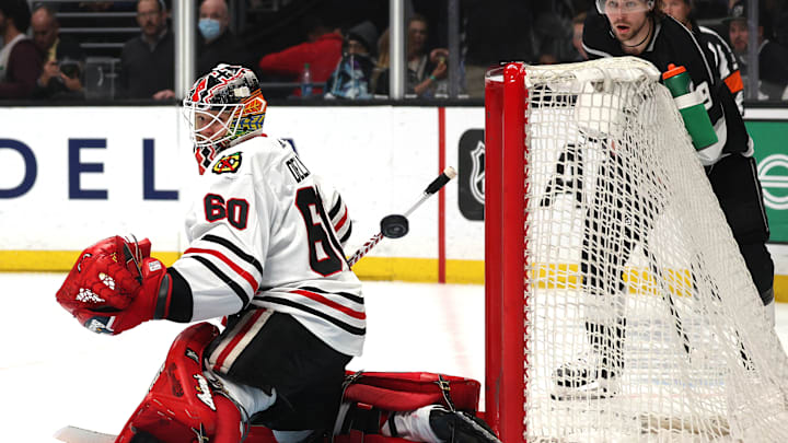 Collin Delia - Chicago Blackhawks v Los Angeles Kings