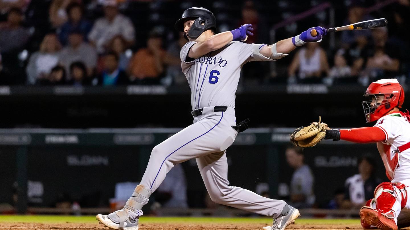 Rockies' Charlie Condon Turns Heads With Latest Triple-A Power Display