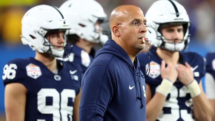 Penn State Nittany Lions head coach James Franklin