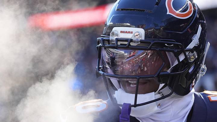 Chicago Bears wide receiver Luther Burden III