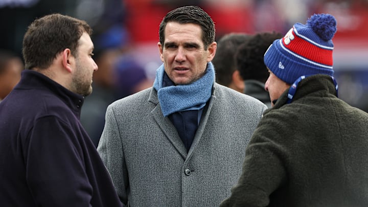 Will New York Giants general manager Joe Schoen go quarterback, or best available at No. 3 in next month's draft?