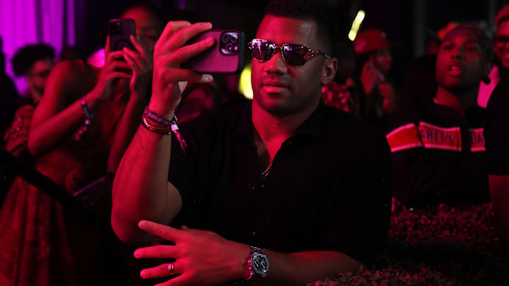 Russell Wilson at 2025 Fanatics Super Bowl Party