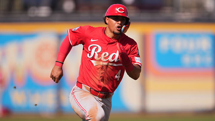 Cincinnati Reds outfielder Santiago Espinal