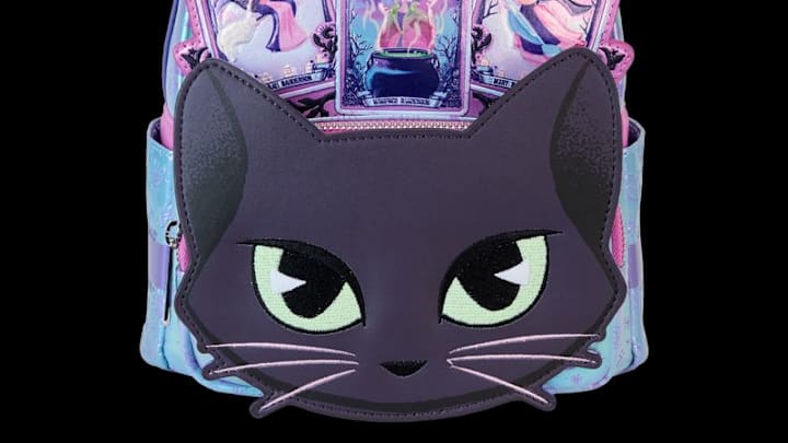 Loungefly Hocus Pocus Tarot Card Binx Iridescent Mini Backpack
