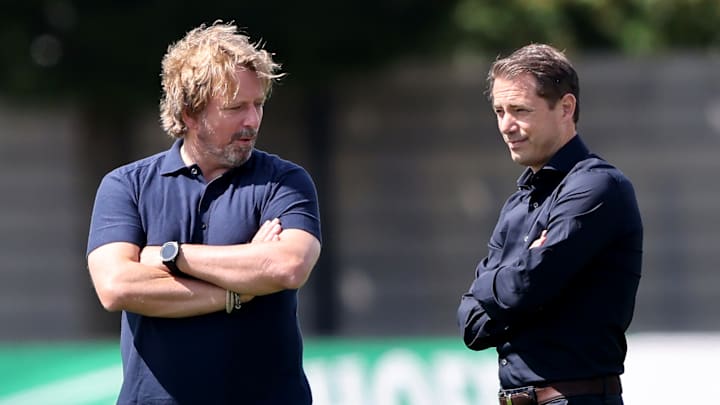 Sven Mislintat (l.) und Lars Ricken Sven Mislintat (l.) und Lars Ricken