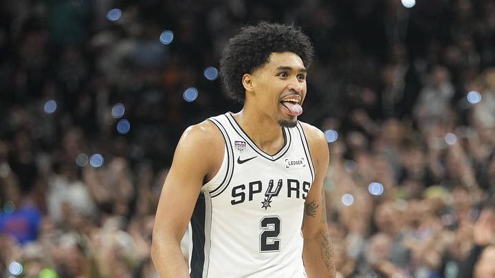 San Antonio Spurs guard Dylan Harper is a solid prop target on June 8. San Antonio Spurs guard Dylan Harper is a solid prop target on June 8.