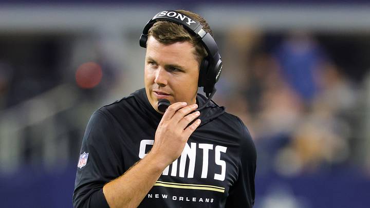 New Orleans Saints head coach Kellen Moore New Orleans Saints head coach Kellen Moore