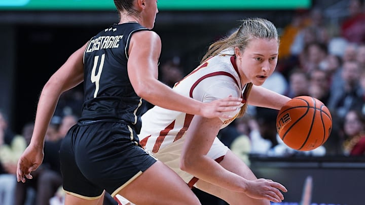 Emily Ryan and the Iowa State women take on Kansas State next.