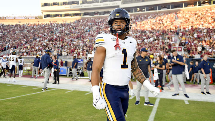 Sep 21, 2024; Tallahassee, Florida, USA; California Golden Bears running back Jaydn Ott (1) before the start of the first half against the Florida State Seminoles at Doak S. Campbell Stadium. Mandatory Credit: Melina Myers-Imagn Images Sep 21, 2024; Tallahassee, Florida, USA; California Golden Bears running back Jaydn Ott (1) before the start of the first half against the Florida State Seminoles at Doak S. Campbell Stadium. Mandatory Credit: Melina Myers-Imagn Images