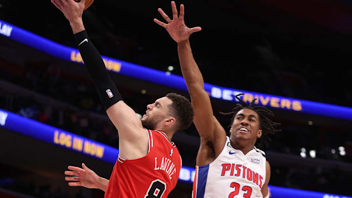 Chicago Bulls v Detroit Pistons