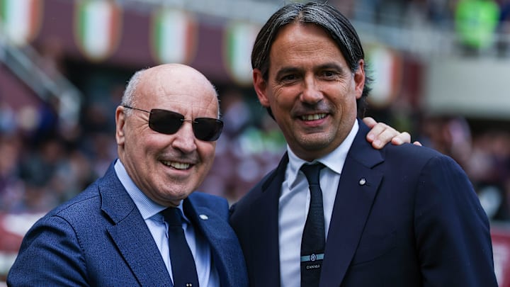 Beppe Marotta e Simone Inzaghi