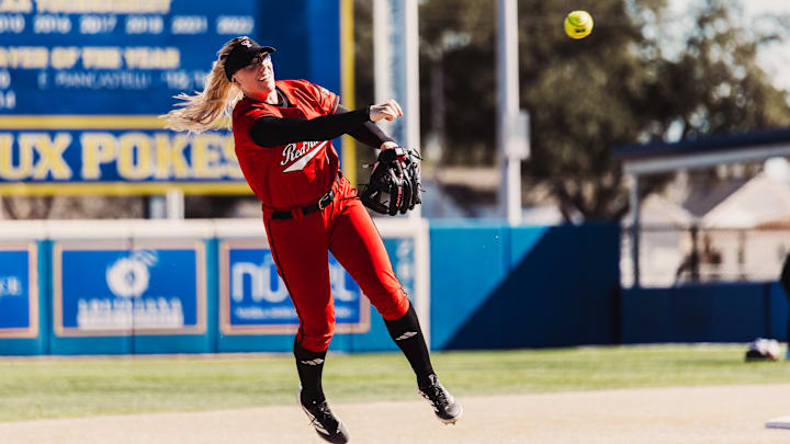 Mia Williams drove in nine runs in the three games at the Twisted Vines Bayou Bash at McNeese.