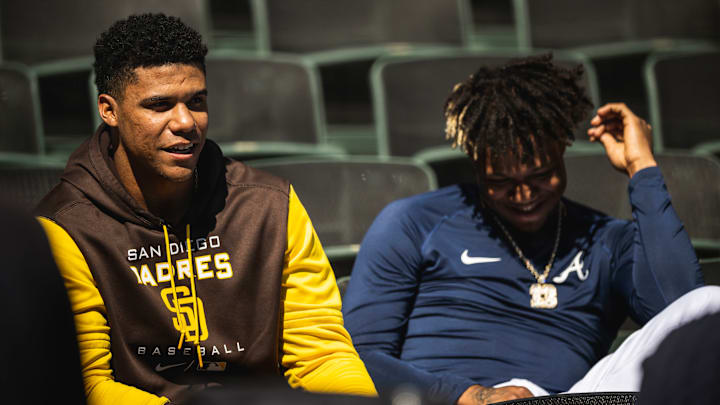 Soto y Acuña Jr. son grandes amigos