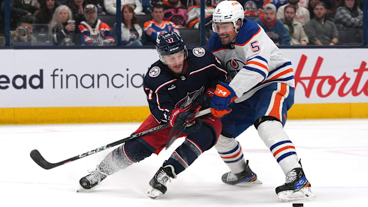 Edmonton Oilers v Columbus Blue Jackets